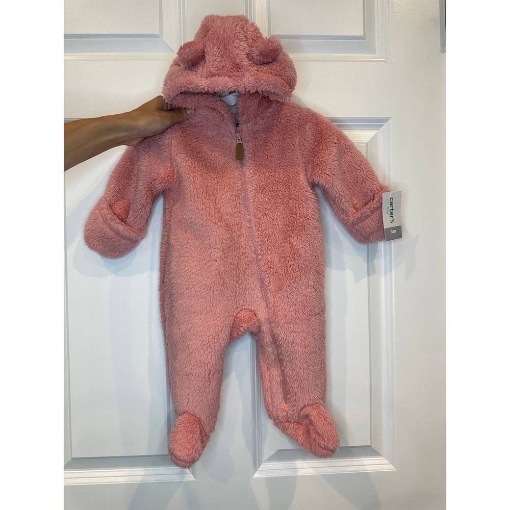 Carters Baby Girls Snowsuit Size 3 Months‎ NWT